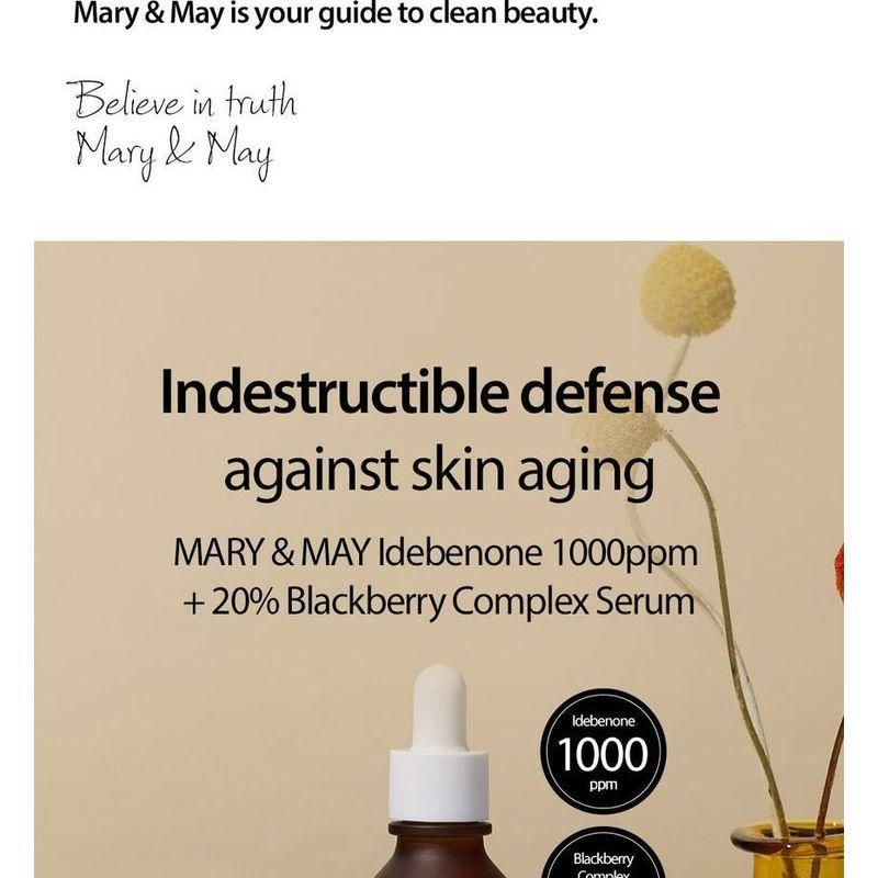 Mary&May - Idebenone + Blackberry Complex Serum
