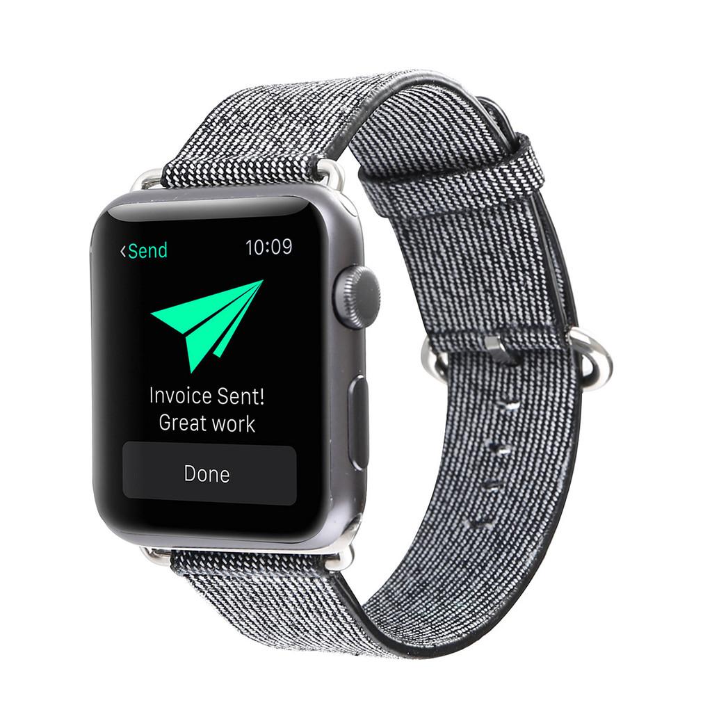 For Apple Watch Multi Color Woven Adjustable Strap For Fashionable Men And Women