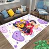 1pc Kpop Demon Hunters Carpet for Room Floor Mat, Comfortable Office Chair Printed Area Rug, Beautiful Hotel Rug