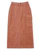 DELICCENT Straight Long Skirt [Indie Pink]