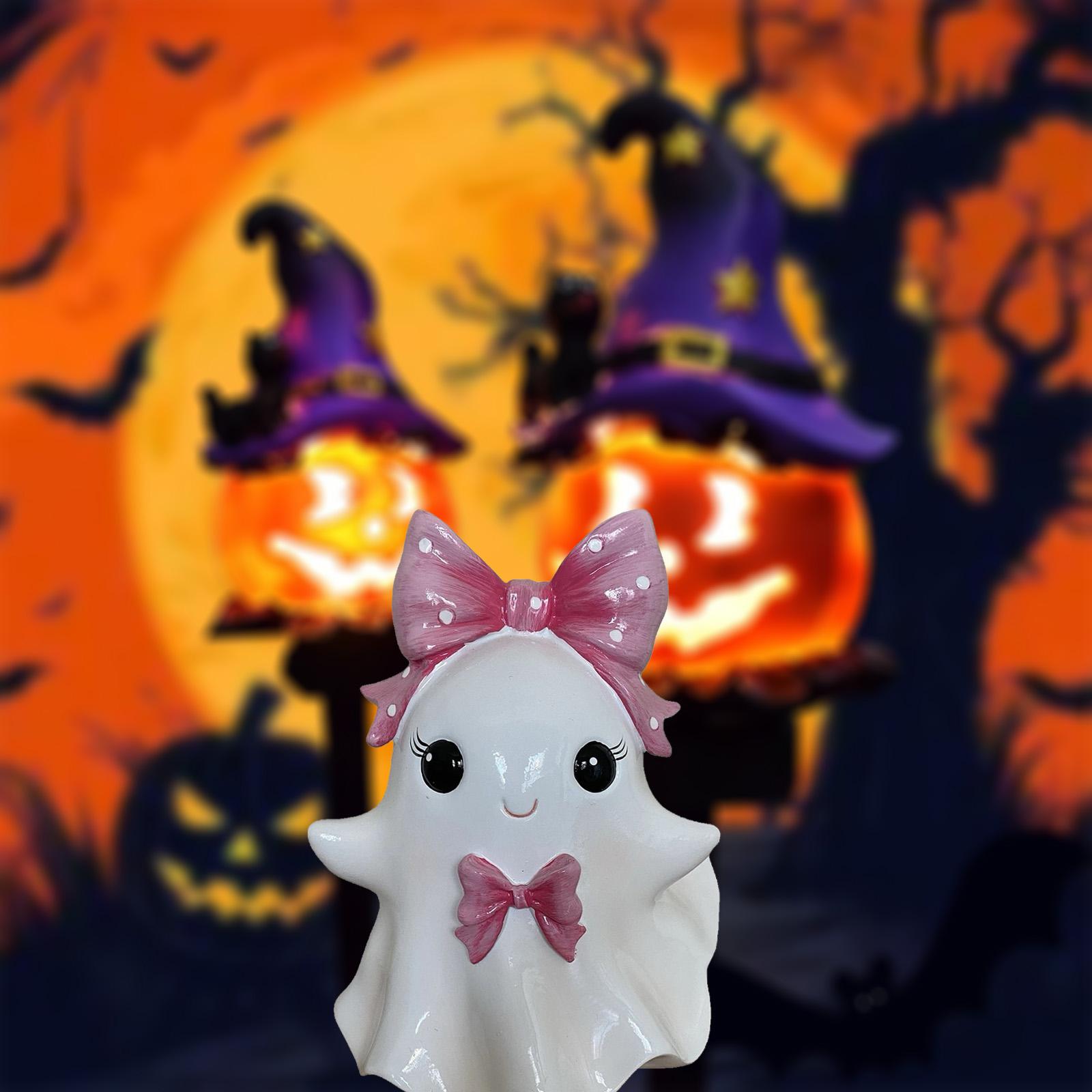 

Halloween Bow Desktop Ornament,Holiday Decorations,Holiday Gifts For Friends One Size