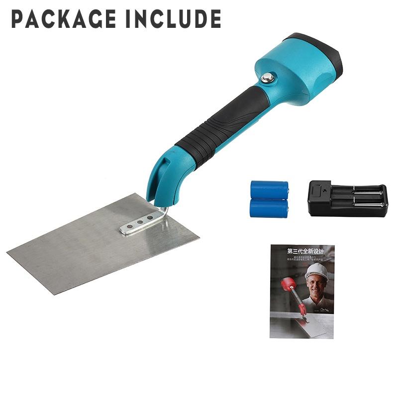 Electric Plasterer Tool Stainless Steel Wall Plastering Tool Concrete Trowel Scraping Ddust Trowel Wall Tile Vibrator