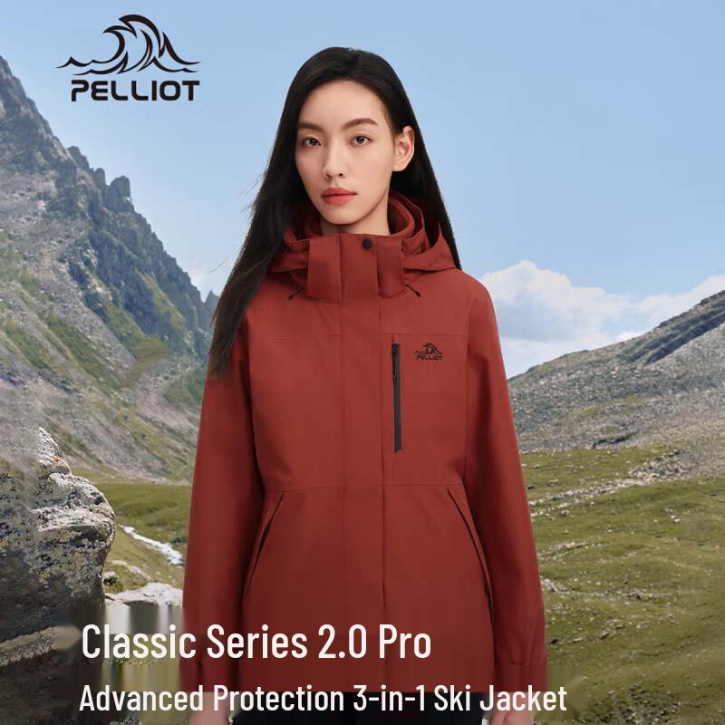 Pelliot Women s Outdoor Breathable 3-in-1 Fleece Lined Jacket XXXL