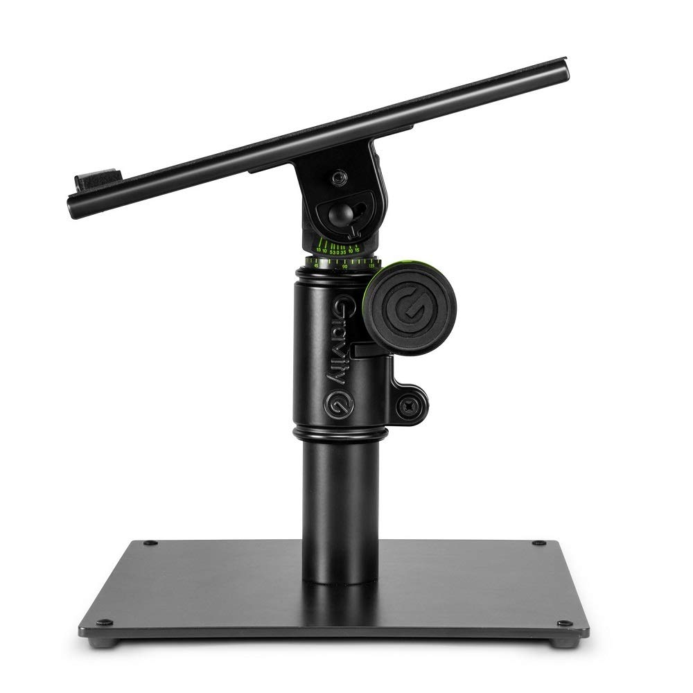 GRAVITY Desktop Studio Monitor Speaker Stand with Adjustable GSP3102 Angle,