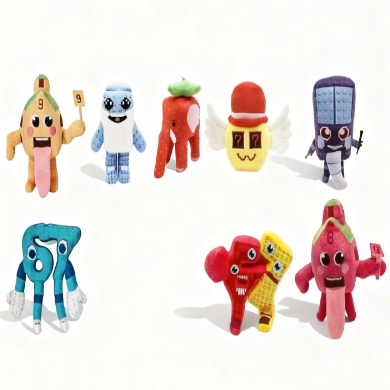 CE Certified Esok Sekolah Jandel Anime Brainrot No 9  Plush Stuffed Toy Soft Cute Gift for Kids anime plush envio gratis
