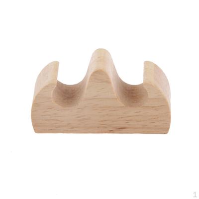 Halter für chinesische Kalligraphie mit 2 Anschlüssen aus Holz