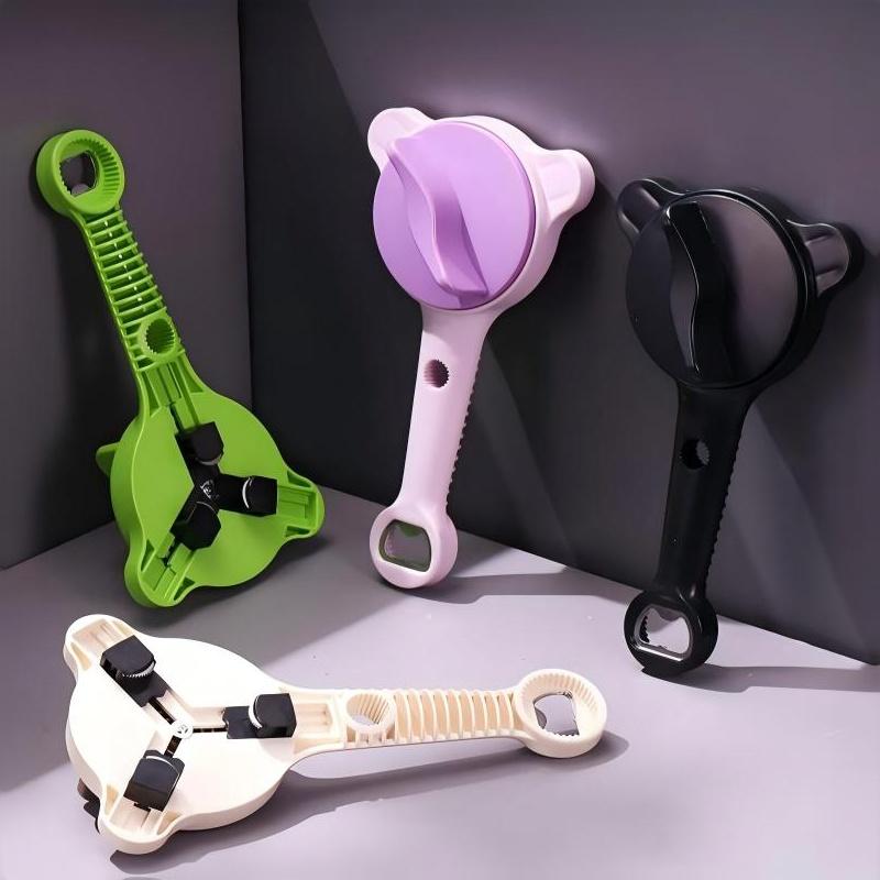 Adjustable Jar Opener Anti Slip Labor Saving Manual Bottle Cap Remover For Home Kitchen Sauce Pickle Bottle Opening Tools