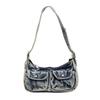 Vintage Denim Underarm Bag Women's Shoulder Bag