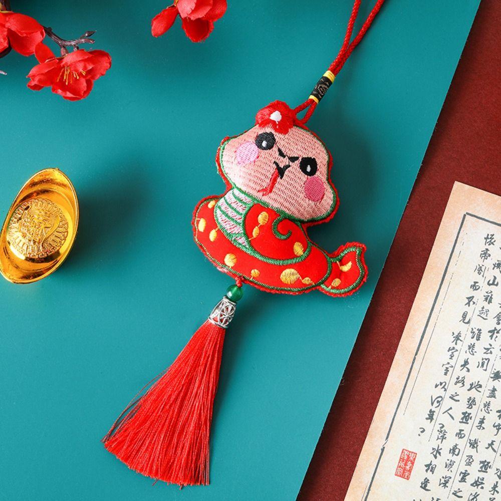 Handmade Chinese Lucky Bag Pendants Traditional New Year Pendants  New Year Decoration