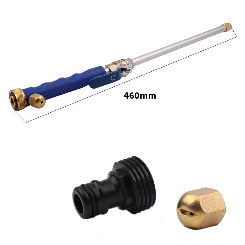 High-Pressure Brass Water Jet Cleaning Gun for Car Wash and Garden Watering