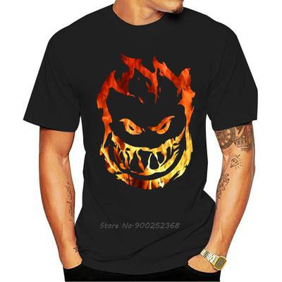 Camiseta de Algodón de Verano Marca Hombre Hip Hop Camiseta Hombre Casual Fitness Spitfire Camiseta Tees Ropa de Calle Harajuku