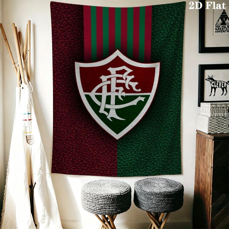 Fluminense Wall Tapestry Aesthetic Wall Hanging Printed Fabric Blanket Decorative Tapestries for Bedroom Living Room Home Decor