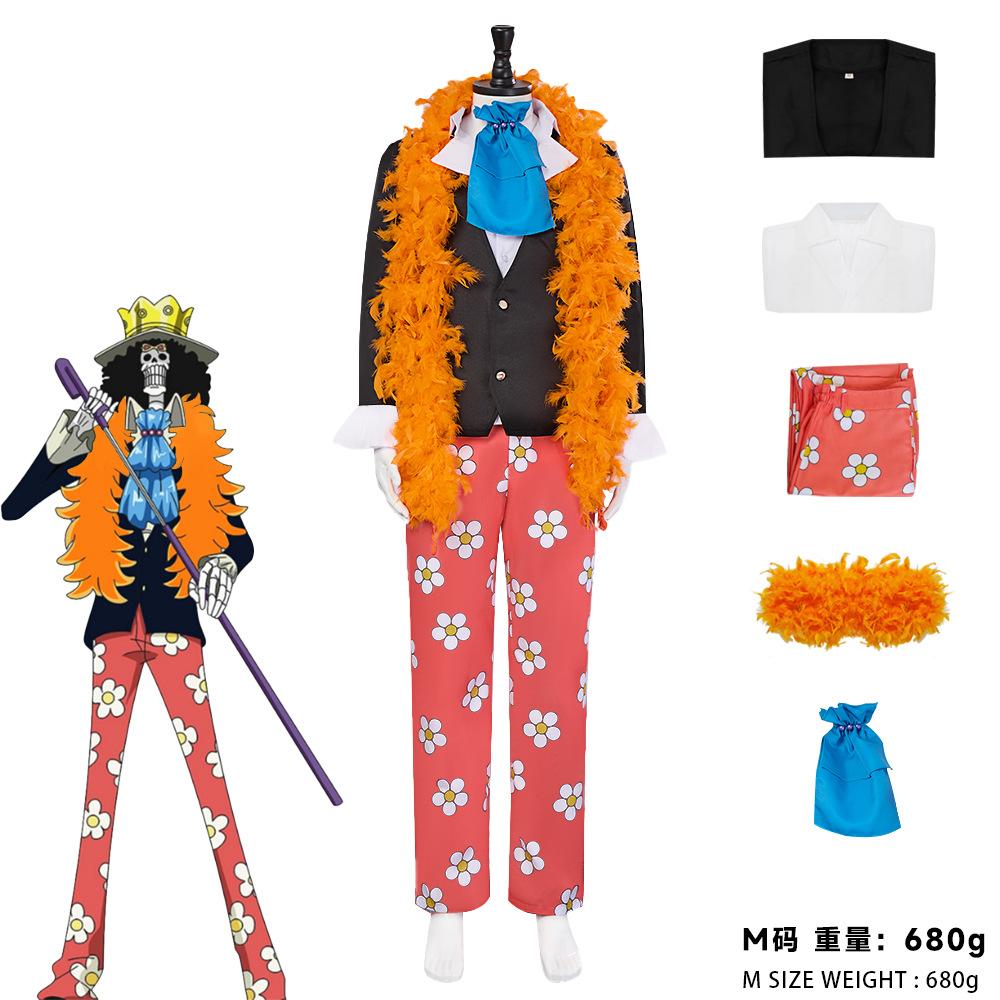 Anime One Piece Brūka Kosmētikas Tērps