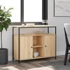 VidaXL Buffet Sonoma Oak 100x35x80 Cm Engineered Wood 835500