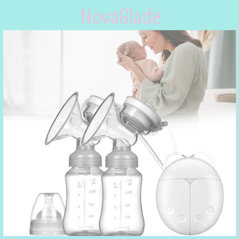 Double Electric Breast Pump With Silent Suction For Nursing Mothers