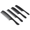 12PCS New Fashion Black Combs Hairdressing Styling Hair Cutting Barber Stylist Tools Set
