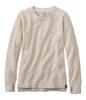 Cozy Split US Size Gray Birch 1000138226 L.L.Bean Women's L.L.Bean Sweatshirt, Hem, Fit, Regular, L, Heather, Gray,