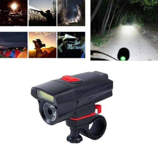 MTB Bike Front Light Cycling Headlight Bicycle LED Flashlight Waterproof Lamp