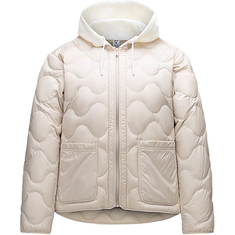 

Anta Short Loose Hooded Warm Down Jacket Women outerwear Pink 162448914-1 M