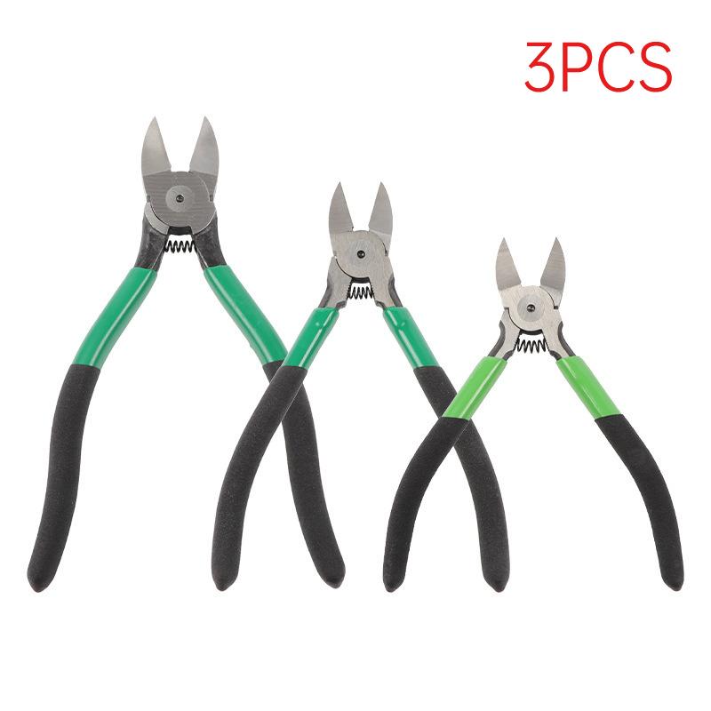 

Diagonal Cutting Pliers Scissor Style Electrician Side Cut Pliers High Hardness Thin Edge Manual Hand Steel Durable Use Workshop