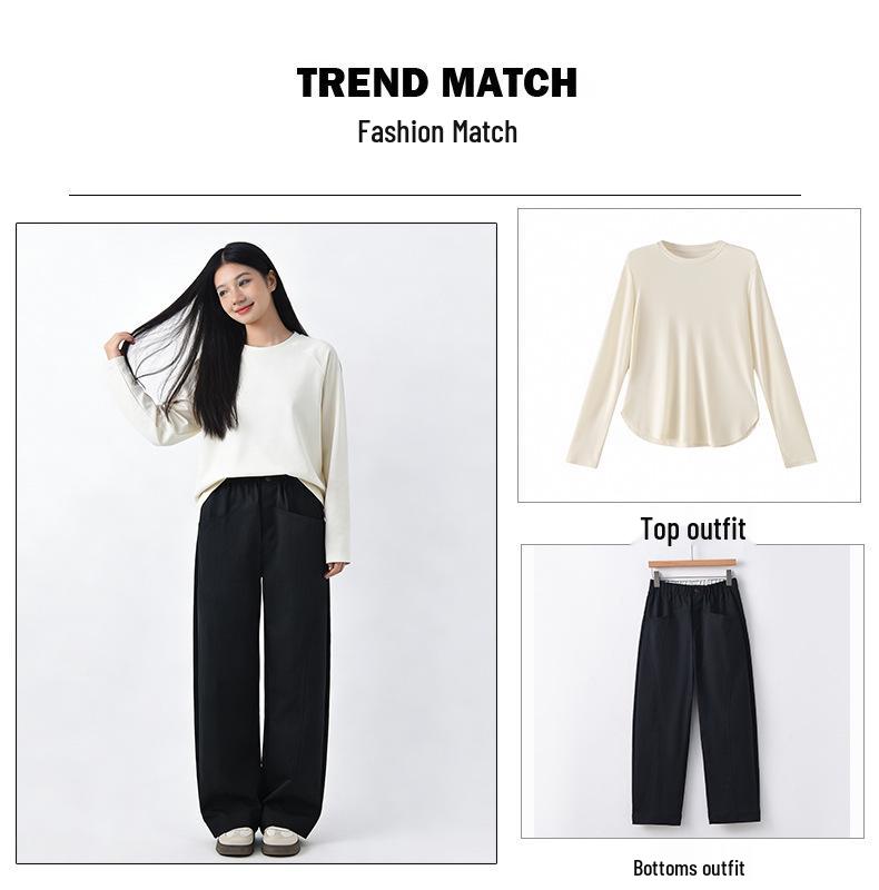 Chic Loose Casual Pants - 2026 Spring/Summer Eco-Cotton Collection
