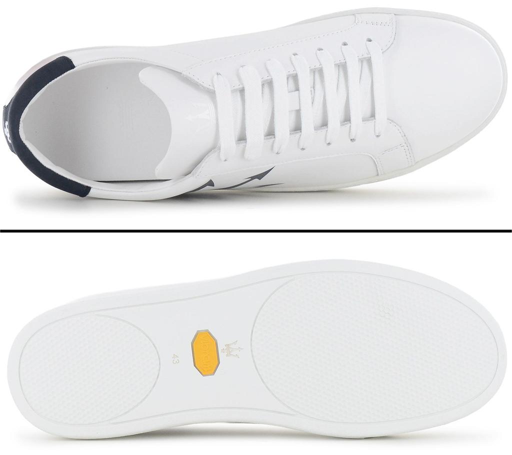 Maserati Maxi Trident Leather - Men's Sneakers Shoes White 9200326 ORIGINAL