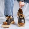 Men's Business Casual Shoes British Style Fashion Versatile Formal Shoes Lightweight and Non Slip Design
