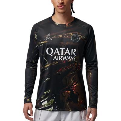 Jordan Paris Saint-Germain 2026 Stadium Night Edition Men's Jordan Dri-FIT Soccer Long-Sleeve Replica Jersey IB3146-011