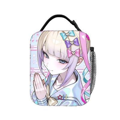 OMG Kawaii Angel Insulated Lunch Bags Cooler Bag Meal Container Needy Girl Overdose Portable Tote Lunch Box Bento Pouch School