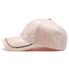 Hat Ladies Casual Versatile M Standard Mercerized Baseball Cap Spring Summer Visor Satin Cap Summer