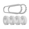 2026 New Essential Repair Kit For Dolphin Robotic Pool Cleaner Foam Wheels Belts Brushes Compatible M400 Prowler= 820 DX3=