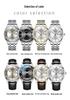 Gu Ba Sen Men's Waterproof Luminous Imitation Mechanical Watch with Calendar