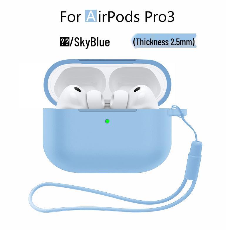Compatible with Apple AirPods Pro 3 Silicone Protective Case, Bluetooth Earphone Cover