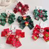 Bells Santa Claus Kids Hair Band Christmas Hair Ring Bow Rubber Band Christmas Hair Rope