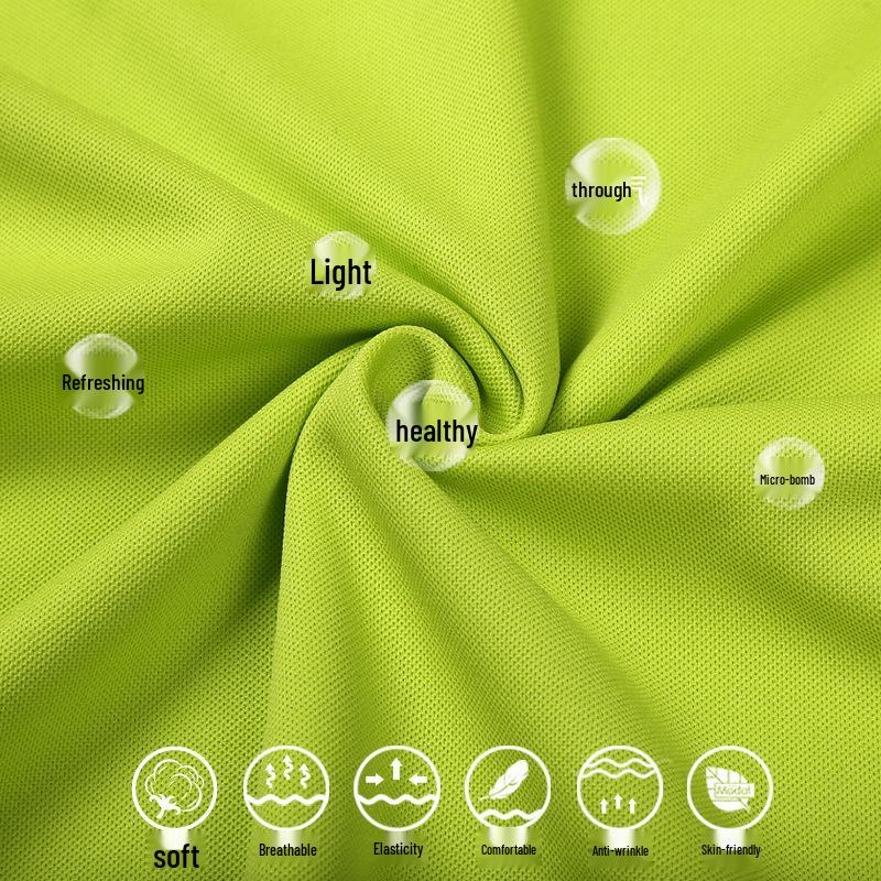 Custom Quick-Dry Polo with Turn-Down Collar for Corporate Events and Logo Branding