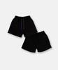 Eogeulo Soft Piping Shorts Black