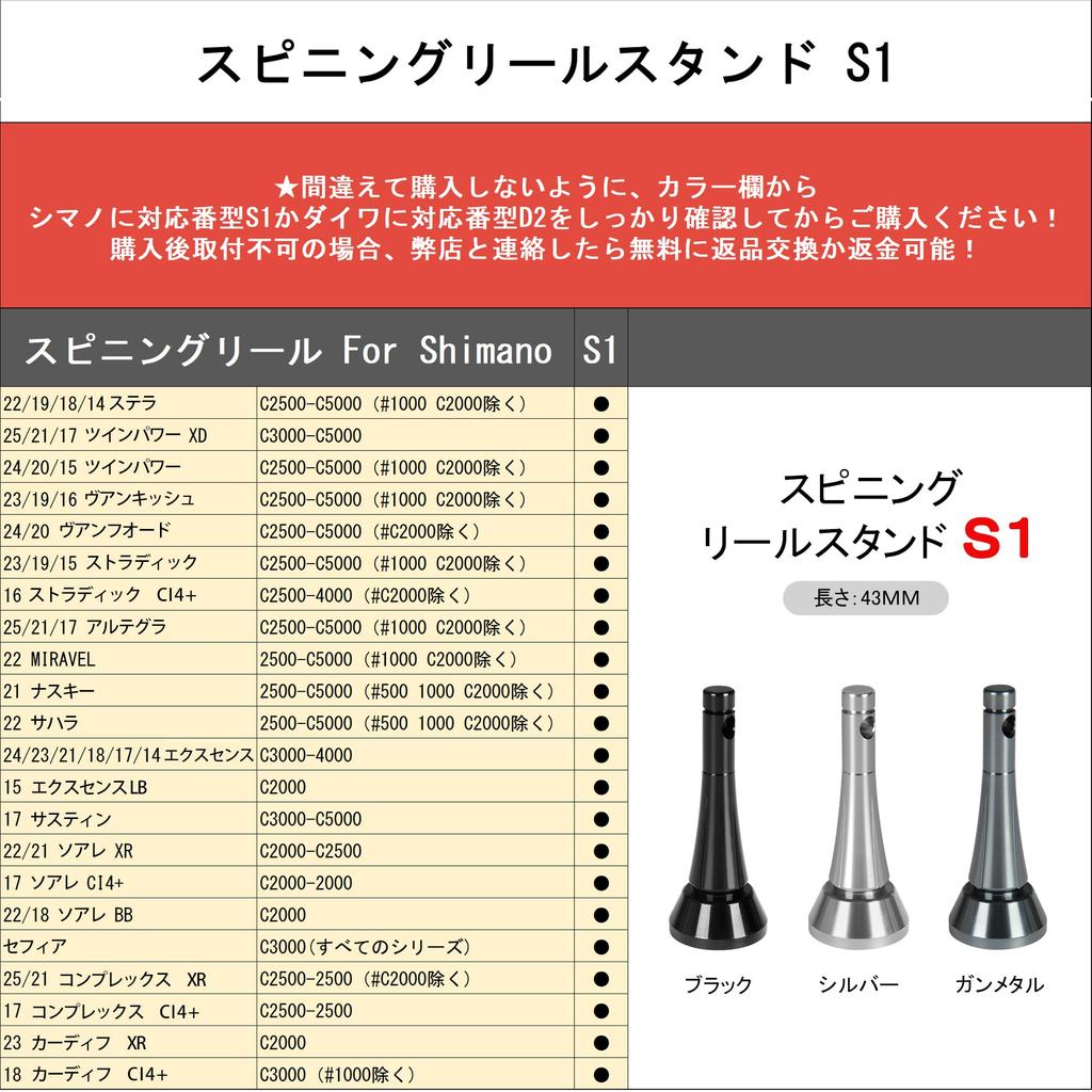 Reel Stand with Hook Keeper for Shimano Spinning Reels Vanford Protects and Balances Hooks Ideal for Run and Gun and Light Game Fishing Easy