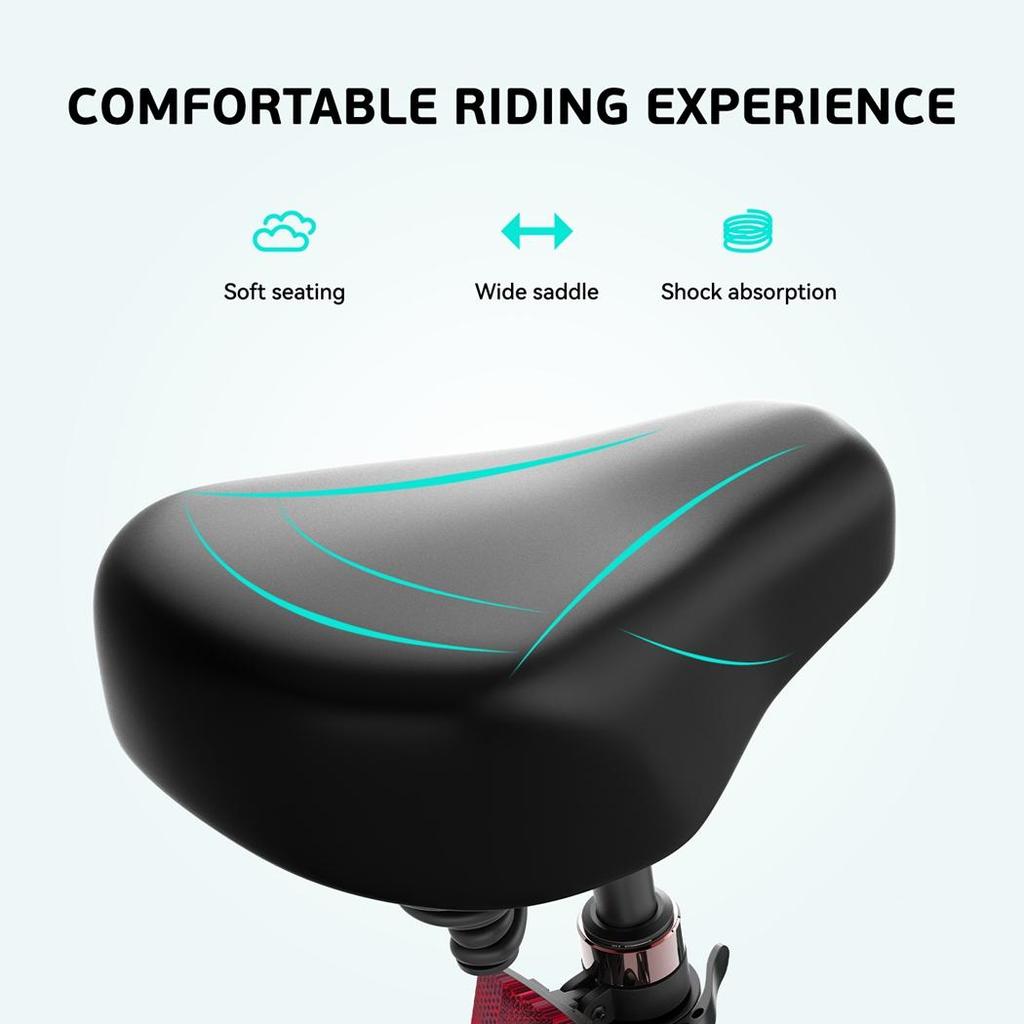 Electric Bicycle Foldable ESKUTE F100 250W Motor City Electric Bike Top Speed 25Km/h 36V 9AH Range 60Km Load 120Kg