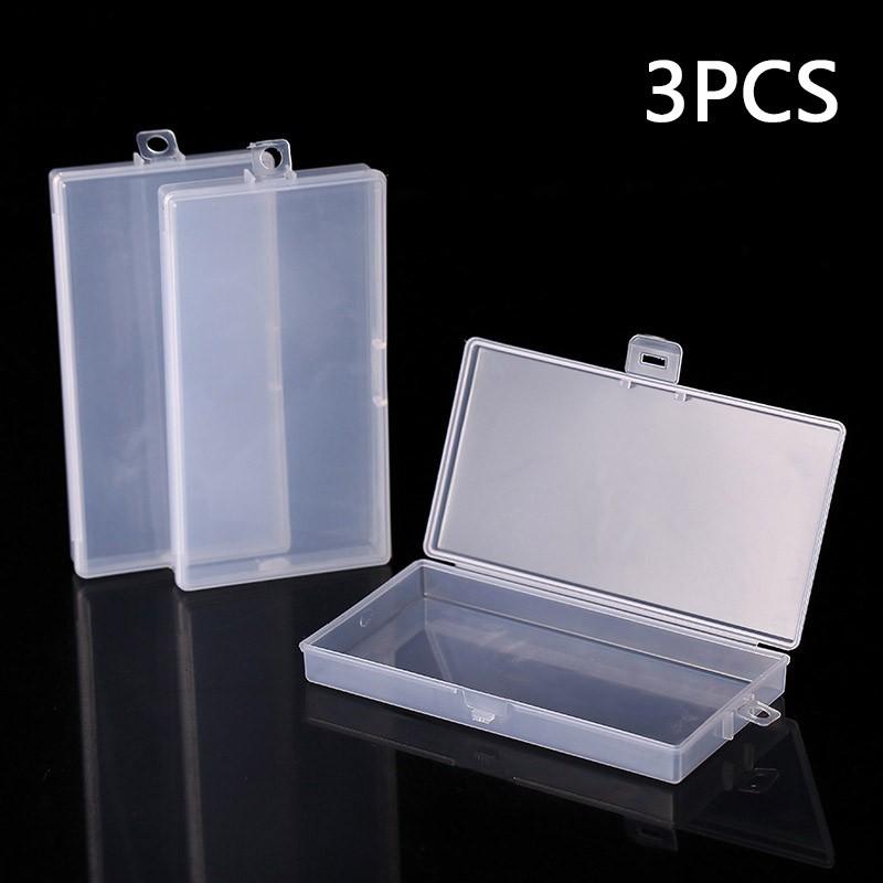 

Storage Box Rectangle Jewelry Screw Organizer Earrings Necklaces Beads
