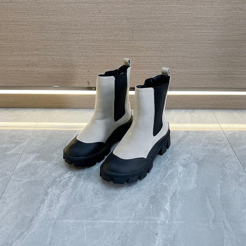 Новая мужская молодежная обувь на толстой подошве — фото 4