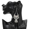 Vintage Women's Bohemian Tassel Hollow Bell Drop Dangle Hook  Earrings Jewelry