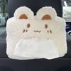 Plush Animal Shape Car Tissue Holder Cartoon Paper Towel Cover  Auto Decor Accessories