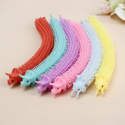 Yousheng 3 Pezzi Corda Fidget Elastica Giocattolo Cane Dinosauro Cavallo Bruco Sollievo dallo Stress Giocattolo Anti-Ansia Pasqua Festa dei Bambini Scambio in Classe
