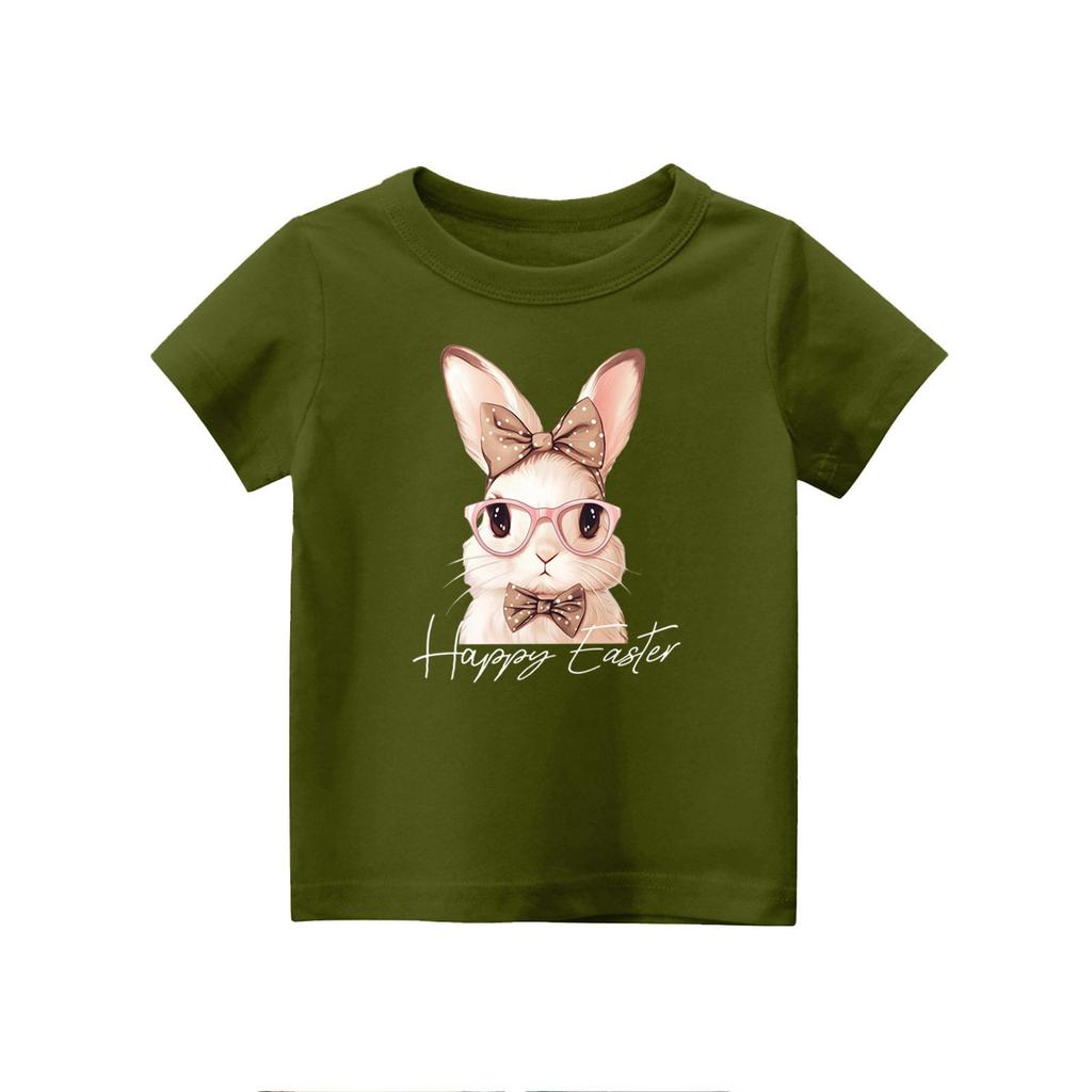 Toddler Girl Boy T-Shirts Kids Top Boys And Girls Printed Short Sleeved T-shirt