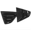 Voor Toyota Camry Sedan 2018-2023 Auto Achterluik Raam Zijluik Afdekking Sierstrip Sticker Ventilatiekap ABS Koolstofvezel Accessoires