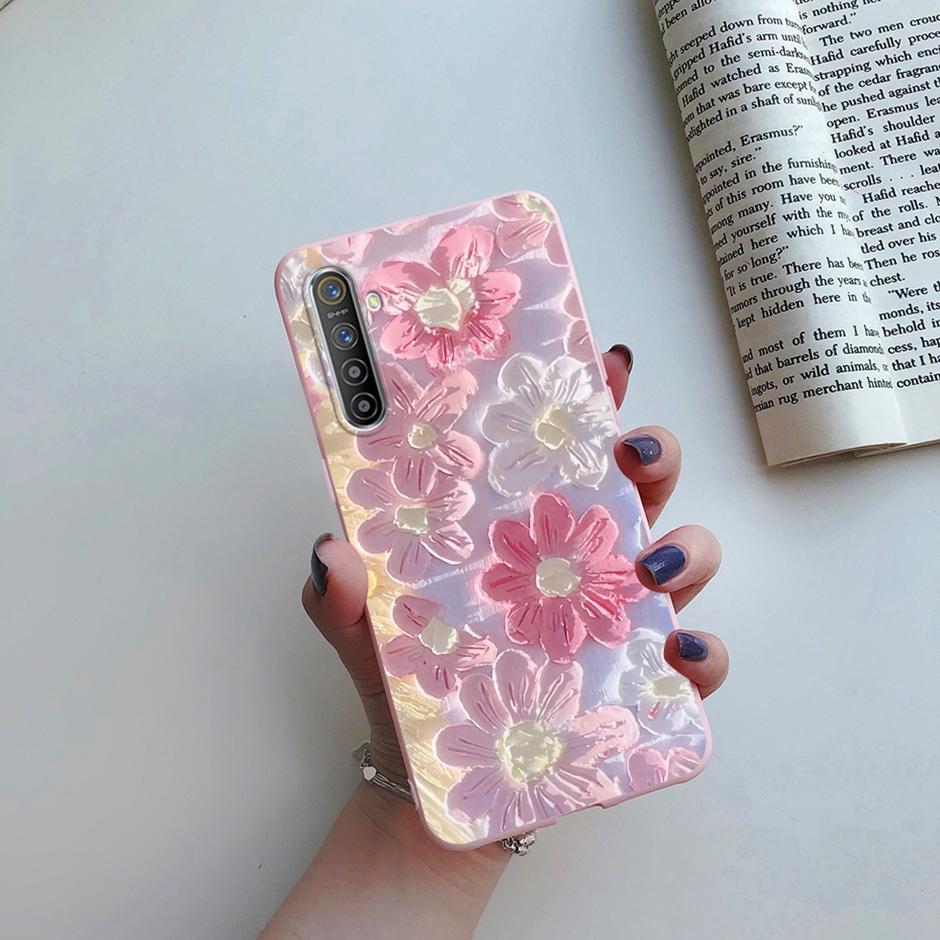 For Realme XT Case RMX1921 Coque Smile Soft Silicone Phone Cover for OPPO Realme X2 RealmeXT RealmeX2 Cases RMX1992 Shell Funda