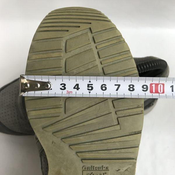 ONITSUKA TIGER ALLIANCE nízké tenisky 23.5 unisex šedé(POUŽITÝ)