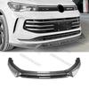 For VW Tiguan MK3 Standard Edition 2024+ Front Chin Spoiler Bumper Splitters Front Lip Body KitsGood Product