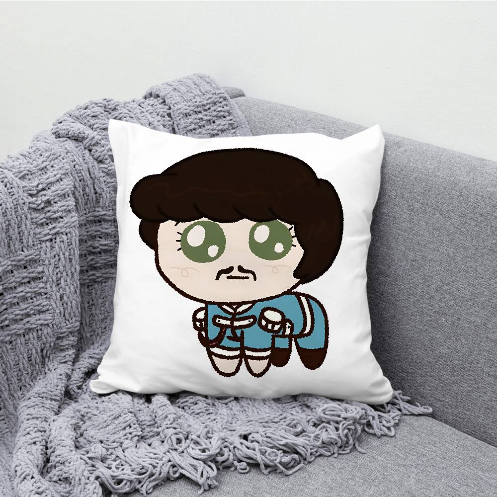 J-John L-Lennon P-Paul Pillowcases Bedroom Living Room Sofa Home Decor Polyester Cushion Cover with Zipper