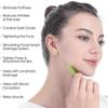 Rouleau Jade Visage et Set Gua Sha Outil de Massage Rouleau Peau Visage - Traitement Anti-âge